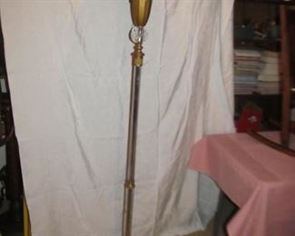 238  Torchiere lamp (partially loose on bottom) $130