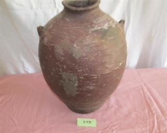 245 Pottery ovid jug Was $100; Now $75