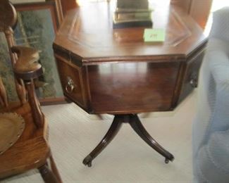 299 six sided walnut table Was $25, Now $10
