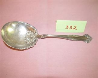 332 Silverplate spoon $4