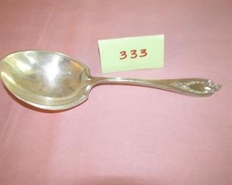 333 Silverplate spoon $4