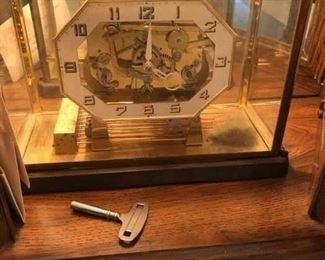 Style King Mantle Clock with Paper Work   $100.00