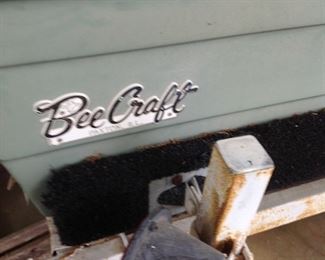 1968 Bee Craft Bass Boat and Trailer.  1993 Johnson 48 HP Motor  