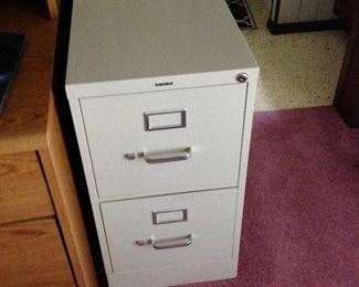 Two Drawer Filing Cabinet  $45.00