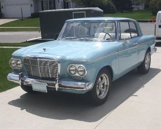 1962 STUDEBAKER LARK DAYTONA .VN 62ST9463 ~ MILES 53,200, TOTALLY REFURBISHED ~ BUY IT NOW $25,500