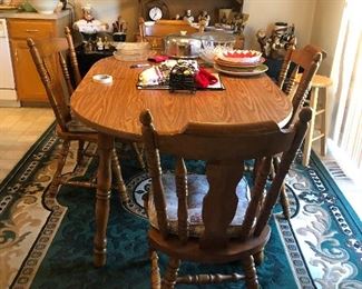 Table with 4 chairs 65.99