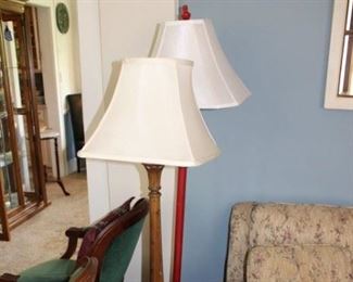 2 lamps