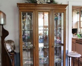 Lighted China cabinet