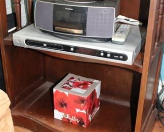 Bookcase, electronics