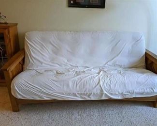 Futon oak bed $ 300