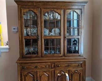 Dining Room table Chairs, Hutch, and Buffet all pieces for $400