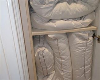 Pillows $ 3.00 each Sheets for King, Queen or the Futon $ 6.00 a set