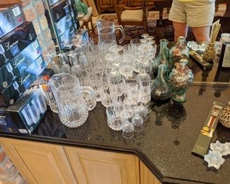 All for $25.00 Glasses and pitcher