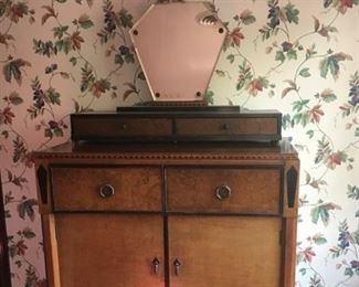 1920/30's Art Deco to the Max Chest --Being Sold as a Set but accepting offers on individual pieces
