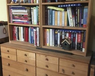 Pine Chests and Bookshelves