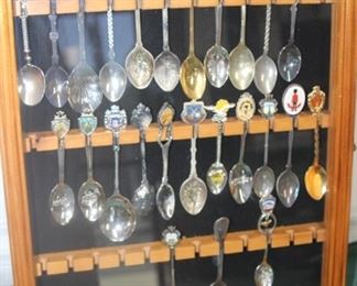 50% OFF. Now $12.50.                                                                  
$25.  Tea spoon collection in display box. 