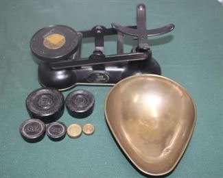 $45. Salter, Staffordshire, weights and scales.