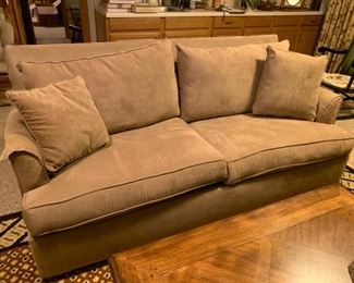 CLEARANCE !   $100.00  now, was$250.00.......Microsuede Sofa/Couch (2 available) Very good condition, hardly looks used!  