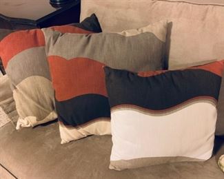 HALF OFF!  $5.00  now, was $10.00.....Set of 3 Pillows