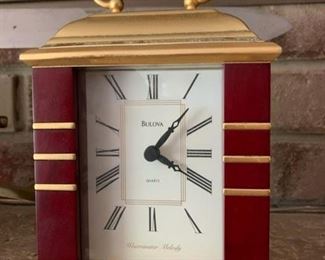 $30.00.....Bulova Carriage Clock with Westminster Melody 