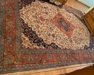 HALF OFF!   $400.00 now, was $800.00.......Beautiful Persian Area Rug 8'1" x 11'4" (RUG 9) AS IS, Does show some wear ($200.00)