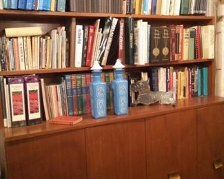 Mid-Century Book Case Cabinet