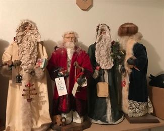 Collection of Santas
