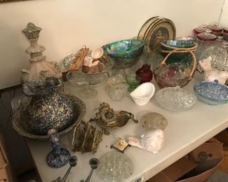 More glass and decor