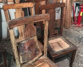 Old Chairs ready to finish