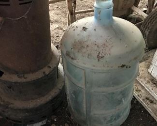 Blue  Plastic Water Bottle