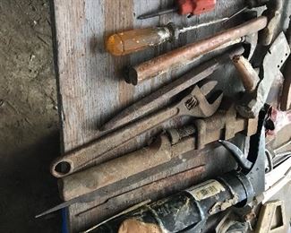 Various Old Hand Tools