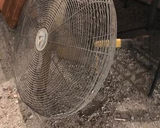 Fan on pedestal  It works