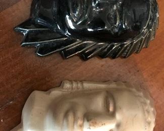 Frankoma Indian Faces