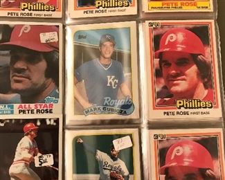 Pete Rose Baseball Cards