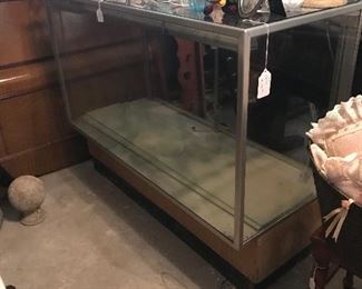Wonderful display case with 2 shelves