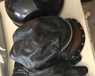 Harley Davidson Hat.  Leather loves, accessories