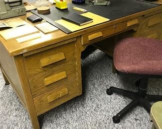 Desk from Western Union Office