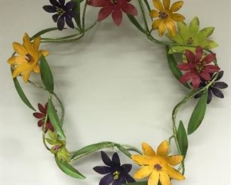 Another metal wreath
