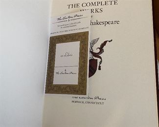 Pic #2 Shakespeare Volumes/leather