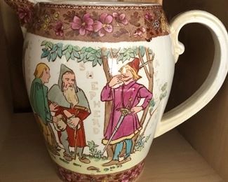 Early English Stoke-On-Trent Pitcher