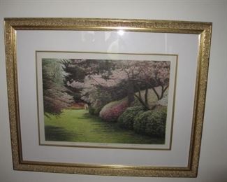 $300 - Deerfield, by Harold Altman 103/285, 40 x 31" frame