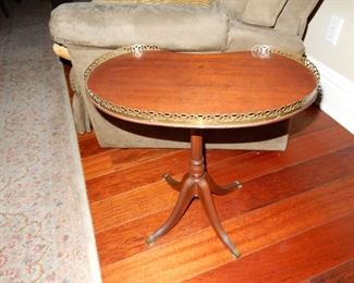 Mahogany end table