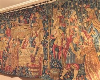 Tapestry (once hung in the Pentagon Gym).