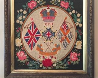 Royal Sussex embrodiery.