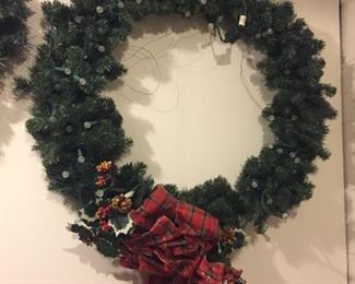 Christmas wreath.