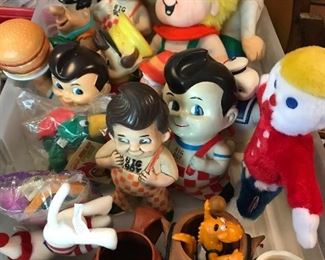 Vintage collectible toys.