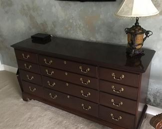 Third piece of a Lexington mahogany bedroom set