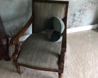 Wooden casual chair
