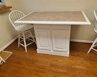 Kitchen island seating/storage. 51 x 36 x 36. Great shape! $150