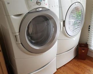 Whirlpool Duet front loader washer and dryer